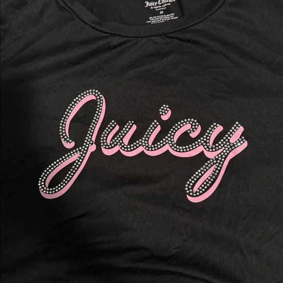 Juicy Couture Black Night Gown 2X - Picture 9 of 9